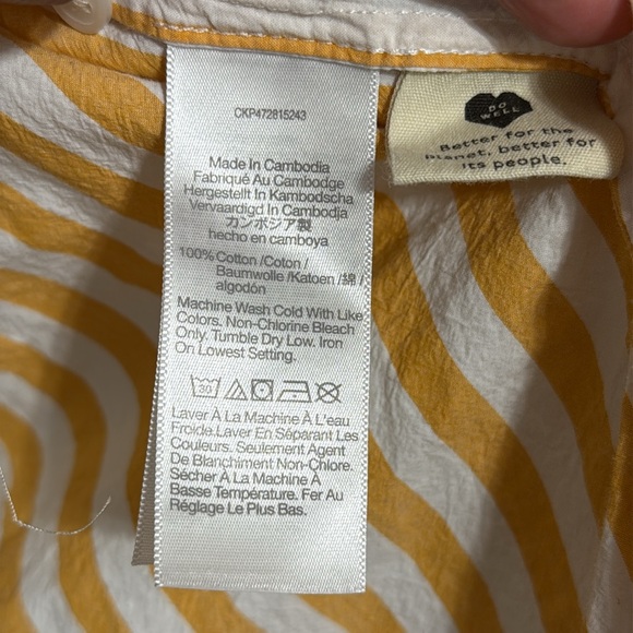 MADEWELL | Signature Poplin Oversized Shirt - Picture 10 of 10